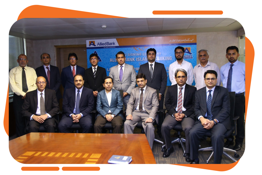 MOU Signed Between Allied Bank Islamic Banking and Lahore Development Authority (LDA)