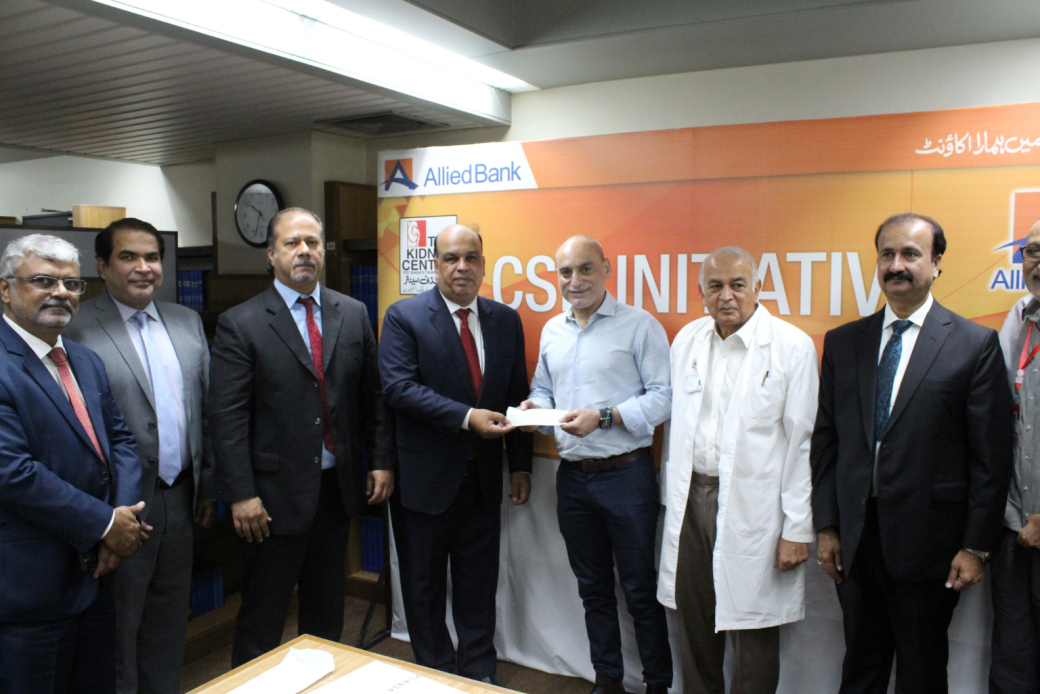 Allied Bank Donates Rs. 15 Million to TKC-PGTI-Saving lives