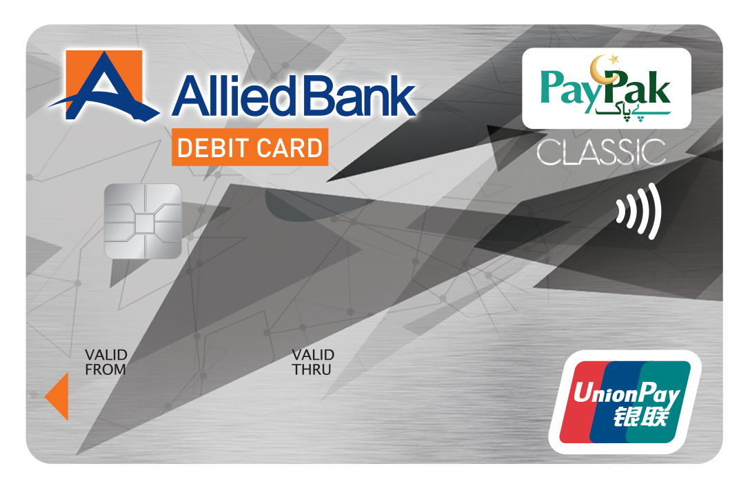 Allied UnionPay PayPak Classic Debit Card