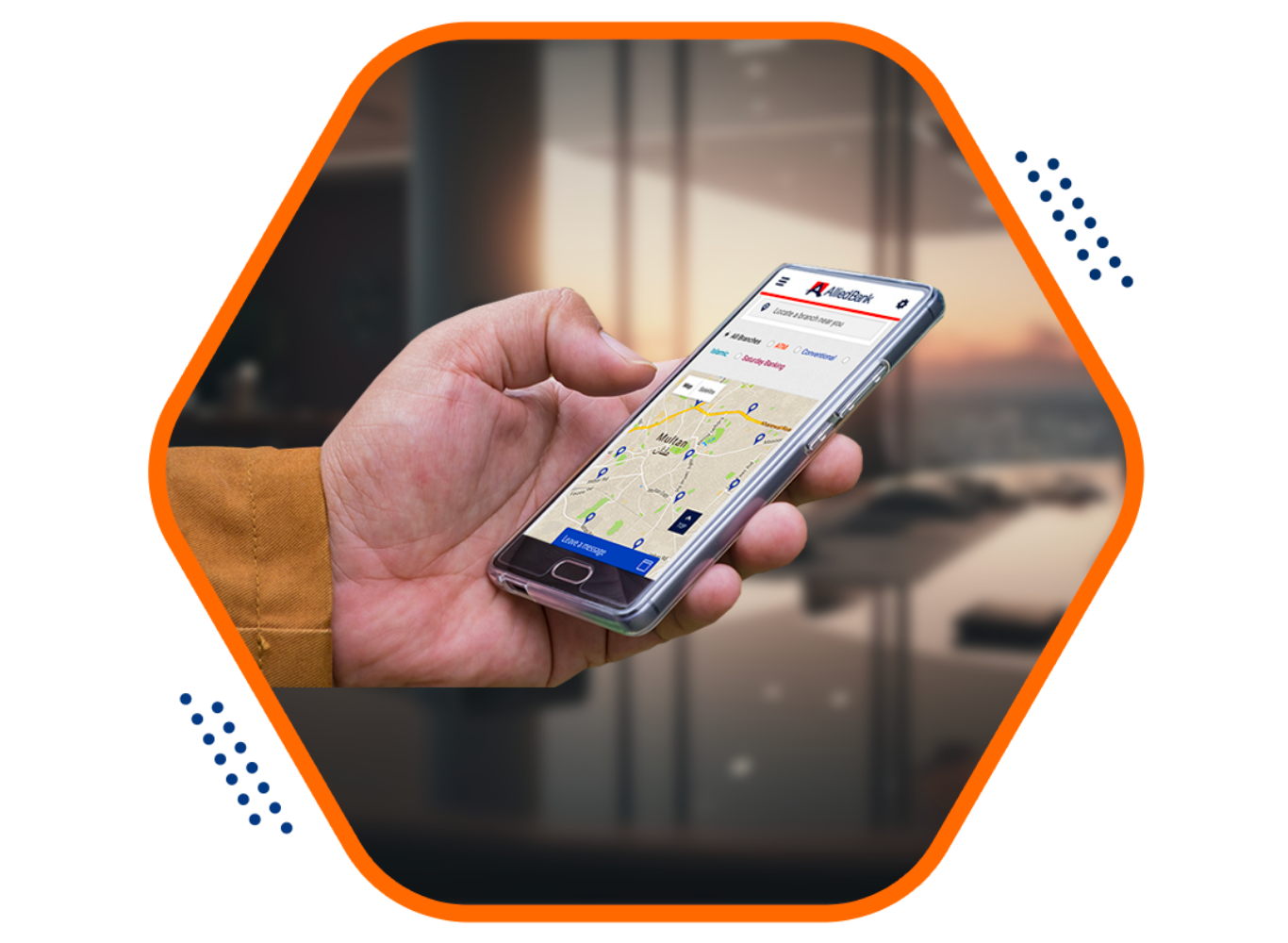 Allied Bank ATM, CDM, Branch, and Warehouse Locator
