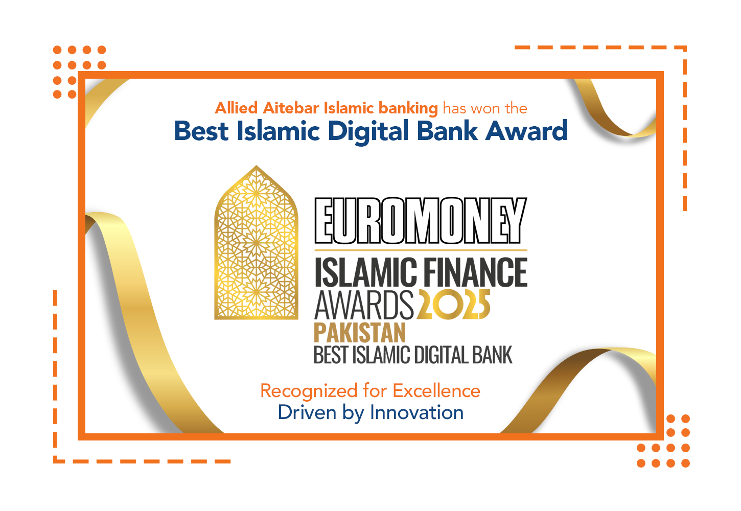 Allied Aitebar Wins ‘Best Islamic Digital Bank’ at Euromoney Awards 2025