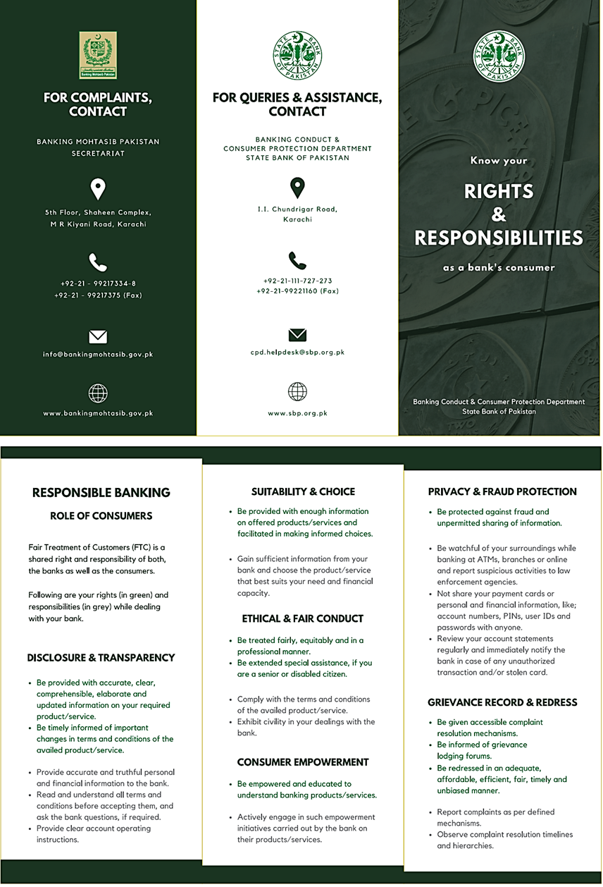 Customer Rights & Responsibilities – Official Brochure