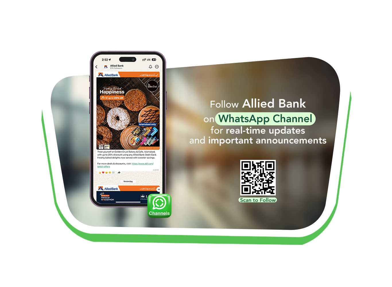 Follow Allied Bank on WhatsApp