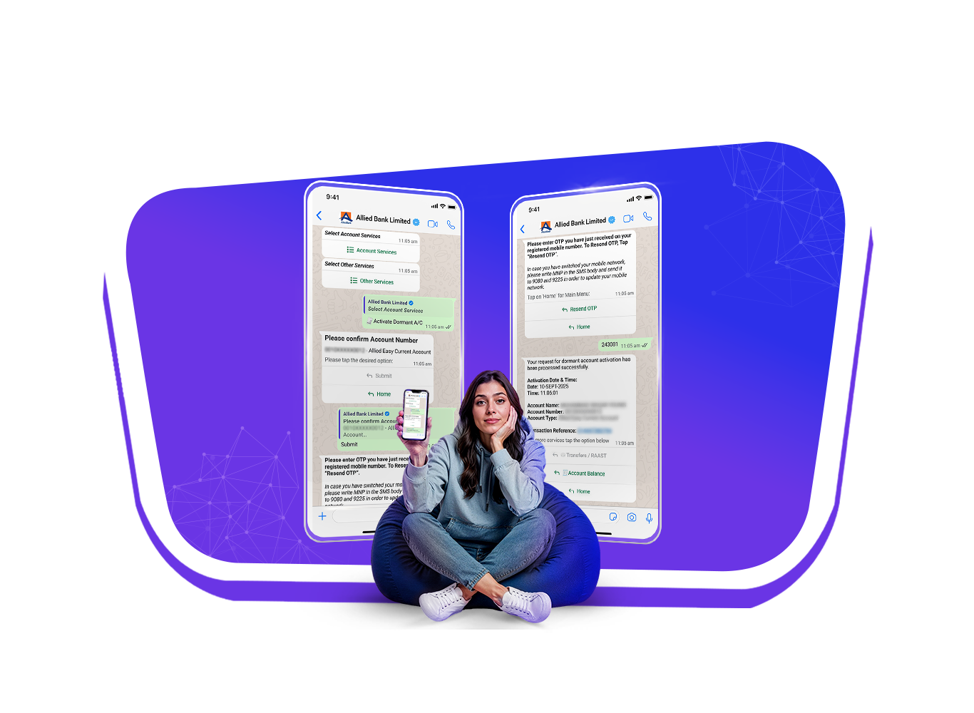 Activate Your Dormant Account Instantly Through myABL WhatsApp Banking