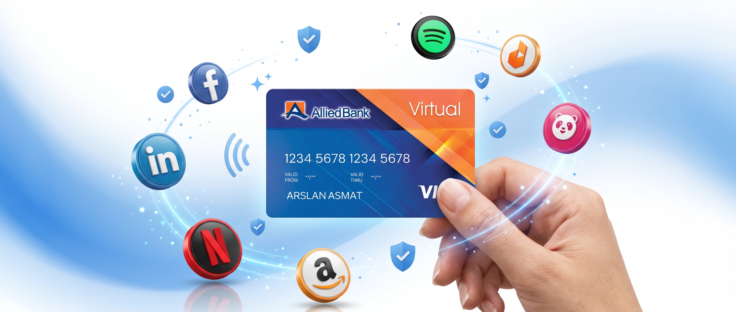Where Can You Use the Allied Bank Virtual Visa Debit Card