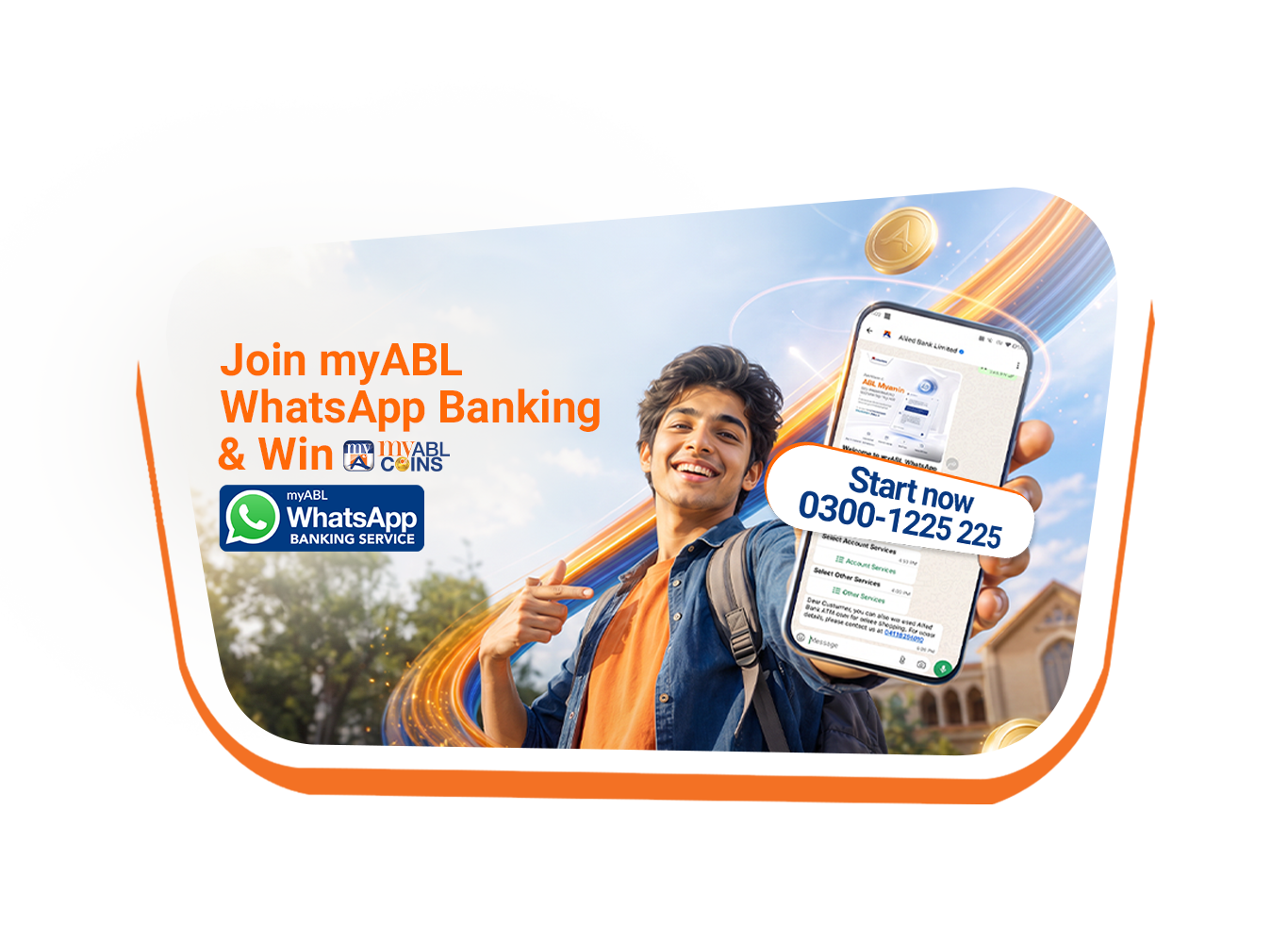 Register myABL whatsApp banking